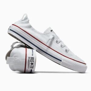Converse Womens Chuck Taylor Sz. 6 All Star Low Top Shoreline Slip White 537084F